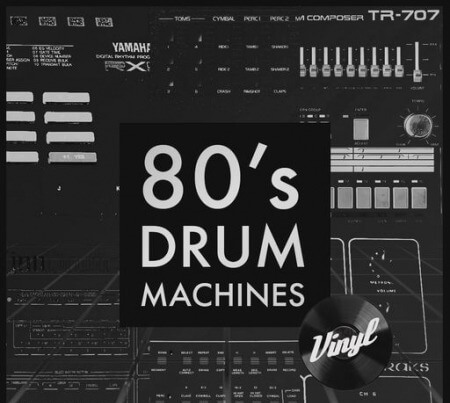 Whitenoise Records 80'S Vinyl Drum Machines WAV